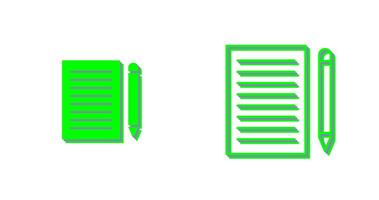 écrire l'icône de vecteur de commentaires