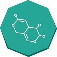 icône de vecteur de molécule