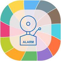 icône de vecteur d'alarmes