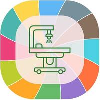 icône de vecteur de salle d'opération