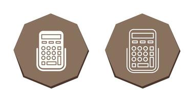 icône de vecteur de calculatrice