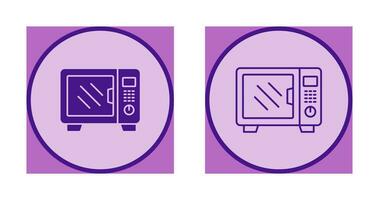icône de vecteur de micro-ondes