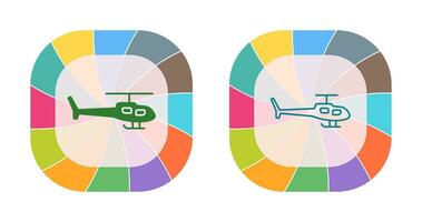 icône de vecteur d'hélicoptère