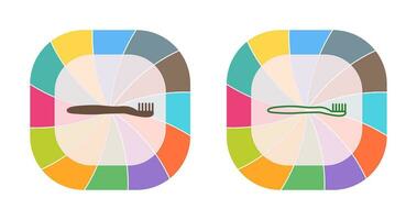 icône de vecteur de brosse à dents