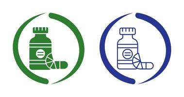icône de vecteur de vitamines