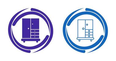 icône de vecteur de placard