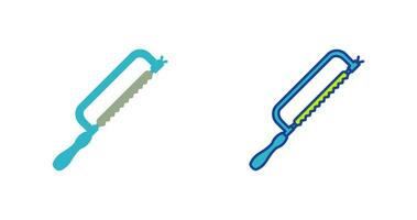 icône de vecteur de scie à métaux