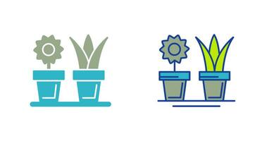 icône de vecteur de plantes d'intérieur