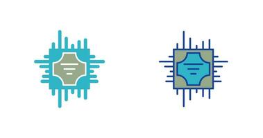 icône de vecteur de processeur