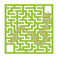 labyrinthe pour les enfants. casse-tête pour les enfants. énigme du labyrinthe. vecteur