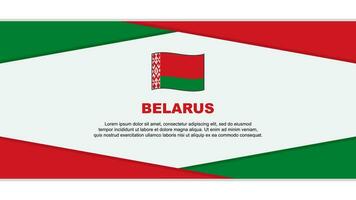 biélorussie drapeau abstrait Contexte conception modèle. biélorussie indépendance journée bannière dessin animé vecteur illustration. biélorussie vecteur