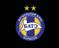 fk battre borisov club symbole logo biélorussie ligue Football abstrait conception vecteur illustration avec noir Contexte