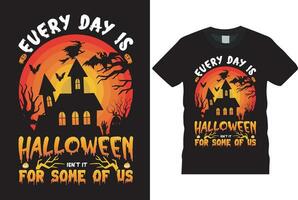 vecteur de t-shirt halloween