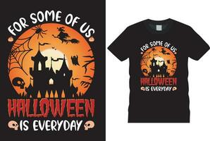 vecteur de t-shirt halloween