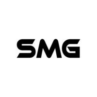 smg lettre logo conception, inspiration pour une unique identité. moderne élégance et Créatif conception. filigrane votre Succès avec le frappant cette logo. vecteur