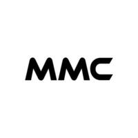 mmc lettre logo conception, inspiration pour une unique identité. moderne élégance et Créatif conception. filigrane votre Succès avec le frappant cette logo. vecteur