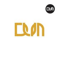 lettre dum monogramme logo conception vecteur