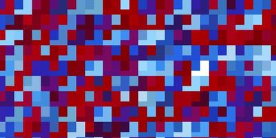 modèle vectoriel bleu clair et rouge dans les rectangles.