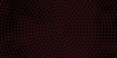 modèle de vecteur rouge foncé avec des cercles.