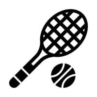 tennis vecteur glyphe icône pour personnel et commercial utiliser.