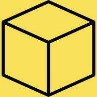 cube formes illustration vecteur