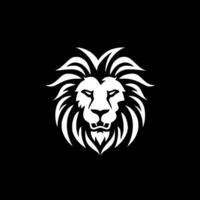 lion, noir et blanc vecteur illustration