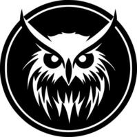 hibou - haute qualité vecteur logo - vecteur illustration idéal pour T-shirt graphique