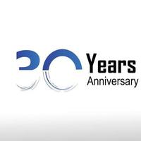 Vecteur de logo anniversaire 30 ans