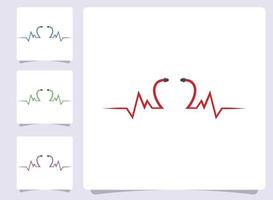 modèle de logo de soins de santé médicaux vecteur