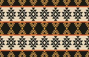 ethnique abstrait ikat art. aztèque ornement imprimer. géométrique ethnique modèle sans couture Couleur Oriental. conception pour Contexte ,rideau, tapis, fond d'écran, vêtements, emballage, batique, vecteur illustration.