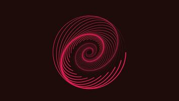 abstrait spirale rond logo Contexte. cette filage galaxie type logo pouvez être utilisé comme une bannière ou projet éléments. vecteur