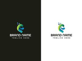 moderne lettre logo conception vecteur