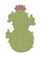 mexicain cactus fabriqué dans boho style, Couleur vecteur illustration de sauvage Ouest