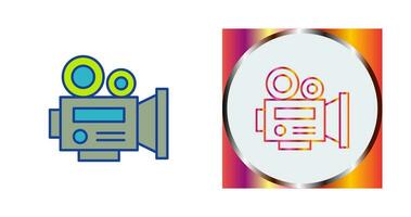 icône de vecteur de caméra vidéo