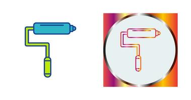 icône de vecteur de rouleau de peinture