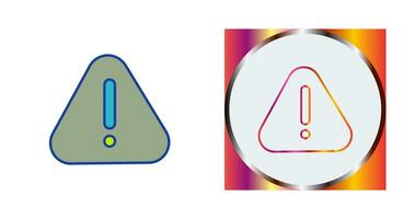 icône de vecteur d'avertissement
