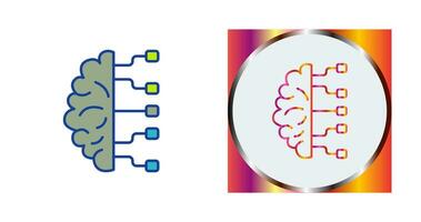icône de vecteur de cerveau