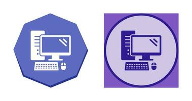 icône de vecteur d & # 39; ordinateur
