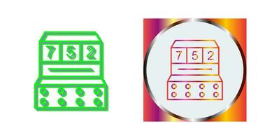 icône de vecteur de machine à sous