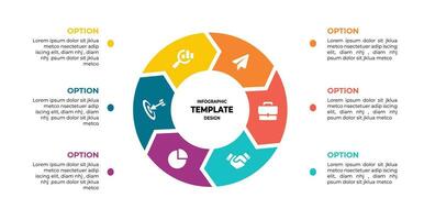 modèle de conception infographique vecteur