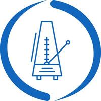 icône de vecteur de métronome