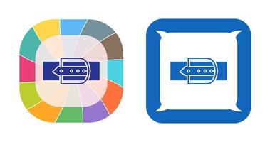 icône de vecteur de ceinture