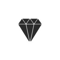 diamant, diamant objet plat icône illustration.linéaire style signe pour mobile concept et la toile conception.symbole.logo illustration.vecteur illustration vecteur