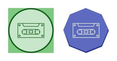 icône de vecteur de cassette
