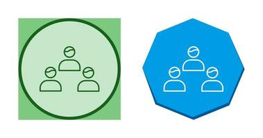 icône de vecteur de membres de l'équipe