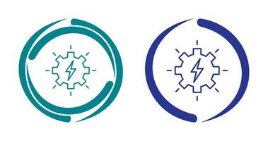 icône de vecteur d'électricité