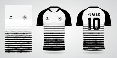 modèle de maillot de sport pour les uniformes d'équipe et la conception de t-shirt de football vecteur