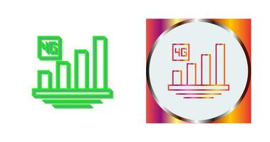 icône de vecteur 4g