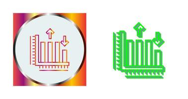 icône de vecteur de graphique à barres