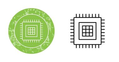 icône de vecteur de processeur